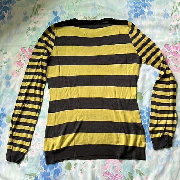 Jason Wu Striped Silk Top - L - Picture 9 of 9